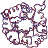 Small Libraries of Protein Fragments Model Native Protein Structures Accurately Image